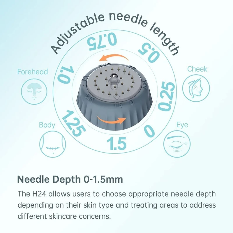 Dr. Pen Bio Needle H24 Hydra Adjustable Derma Stamp
