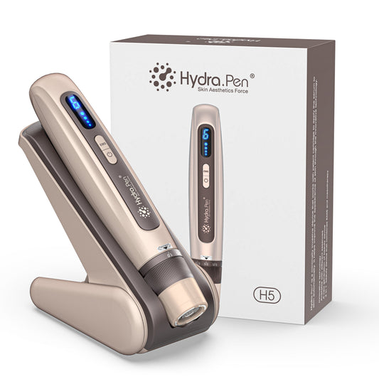 New Dr. Pen Hydra H5 Pen All In One Microneedling Device-gold