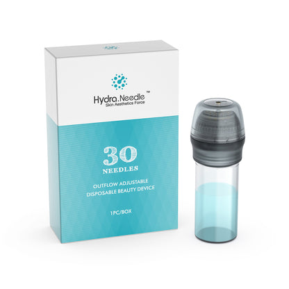 Hydra Pen NEW Micro-Infusion Adjustable Liquid Output - 0.5 mm Derma Stamp Hydra Needle HN30 Microneedling System