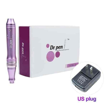 Electric Dr. Pen Ultima M7 Micro Needling Derma Pen - Including 10 Pcs 12 Cartridges